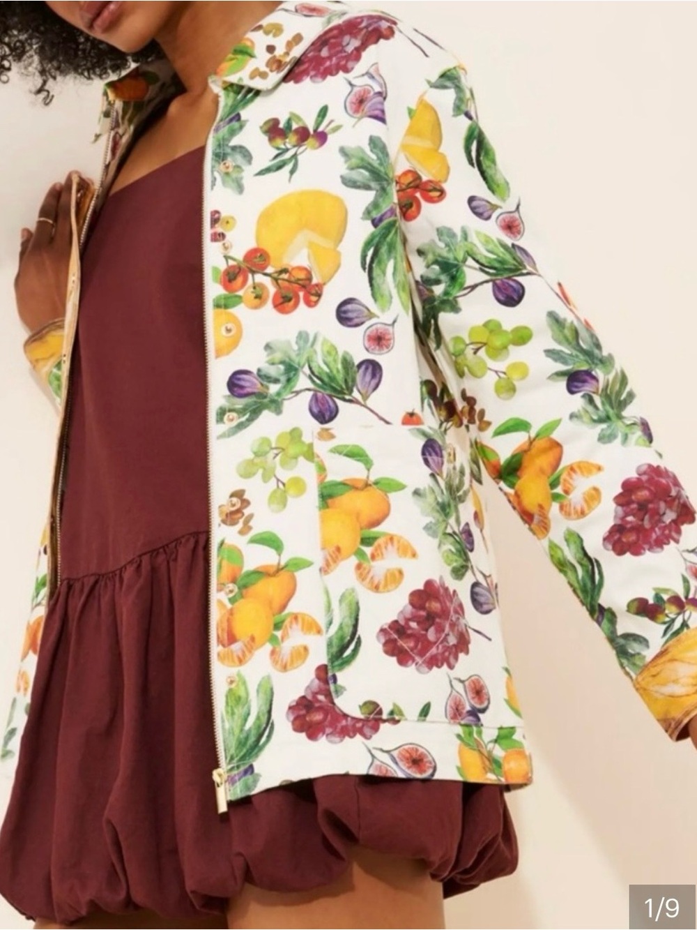 NWOT SZ MED Rachel Antonoff Lizzie Picnic Jacket Marie the Baguettes